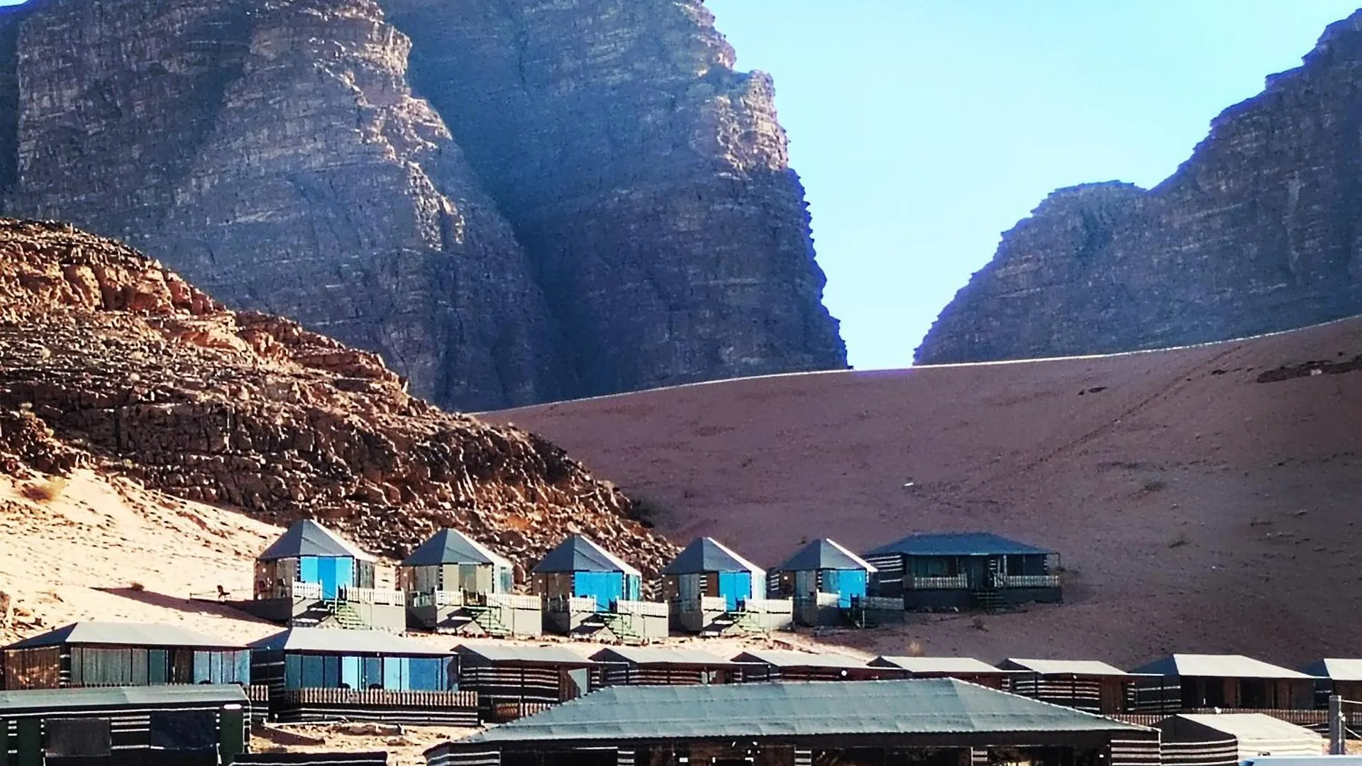 캠프장 Wadi Rum Guest House Camp 아카바