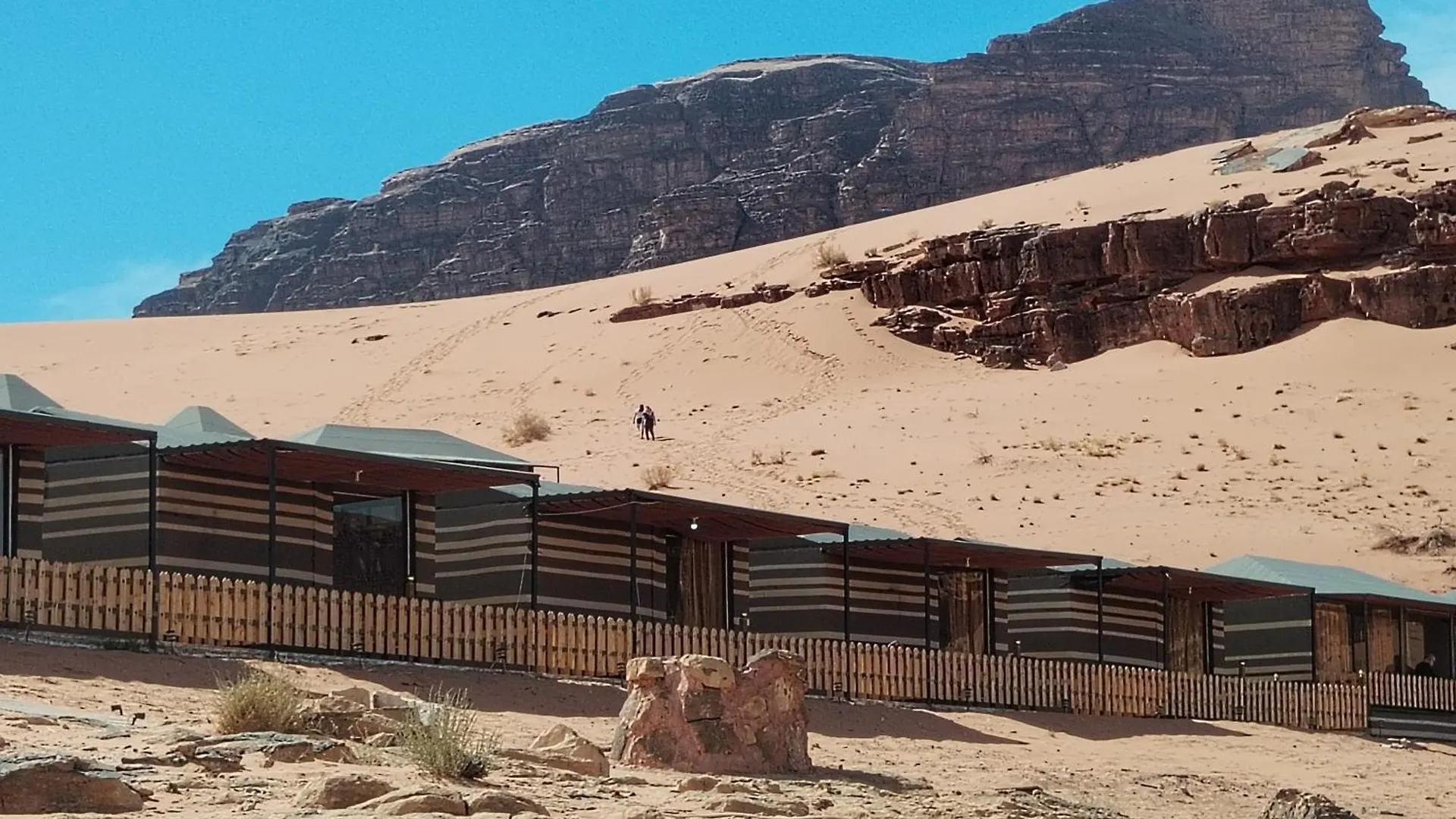 캠프장 Wadi Rum Guest House Camp 아카바