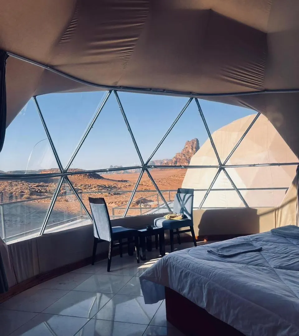 Wadi Rum Guest House Camp location